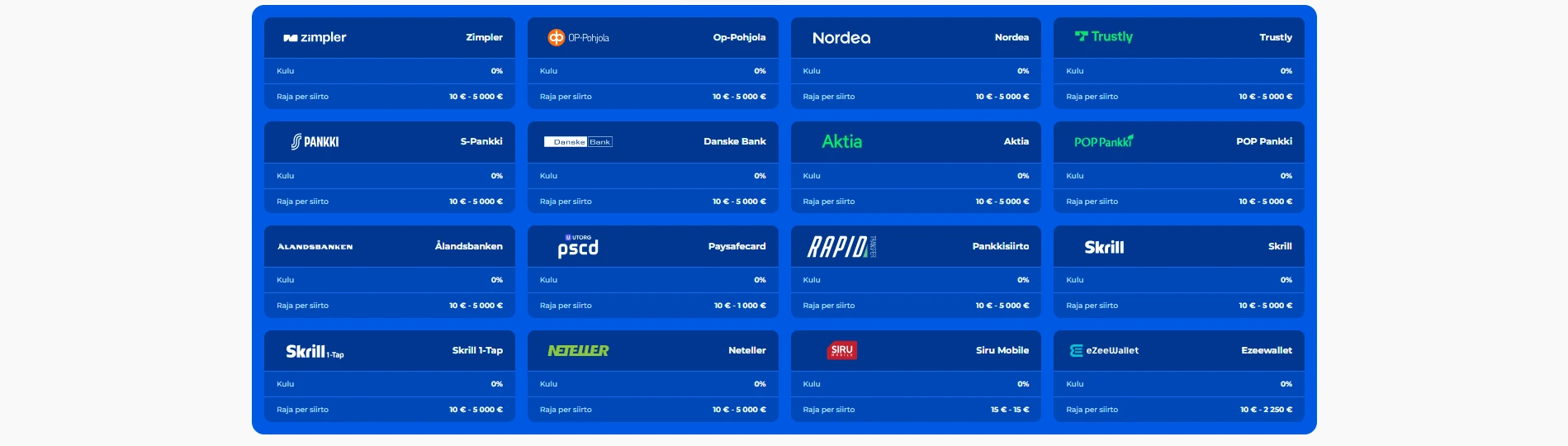 Posido payments.